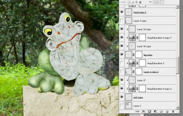 Creation of Toad: Step 8